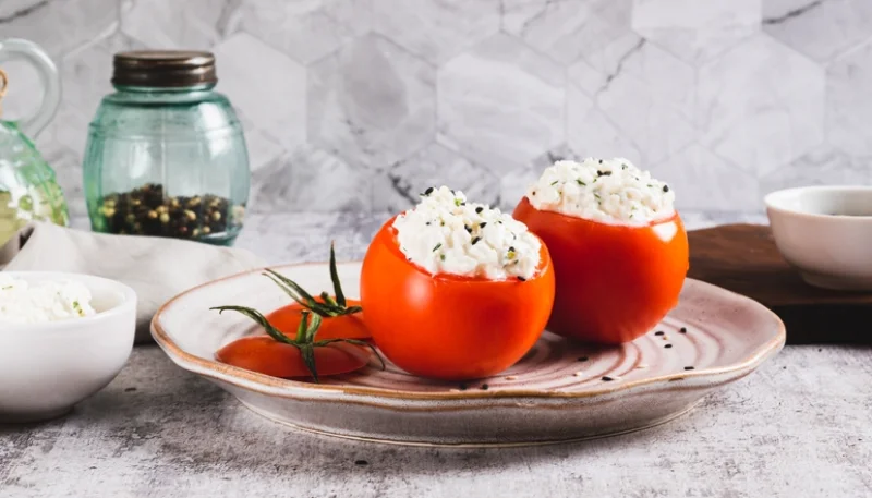 🍅 Tomates farcies froides au fromage frais