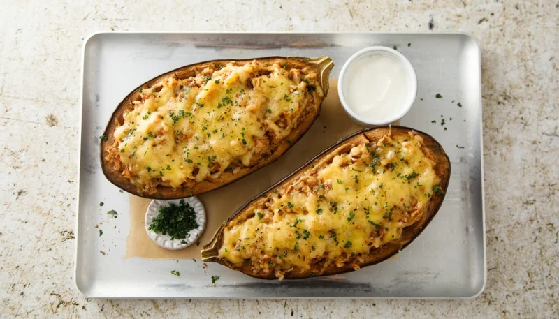 🍆 Aubergines farcies gratinées faciles