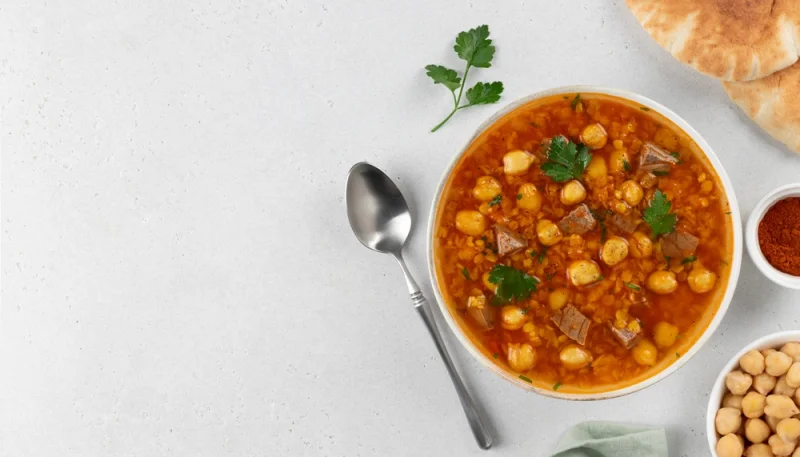 🍲 Harira marocaine traditionnelle