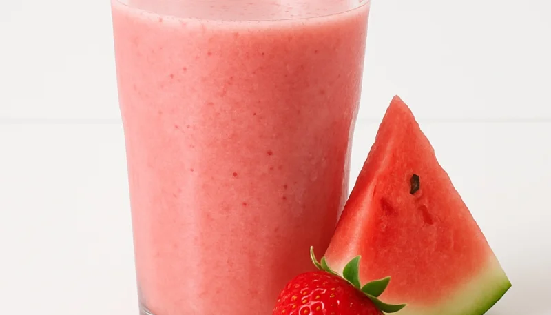 🍓 Smoothie pastèque et fraise ultra rafraîchissant