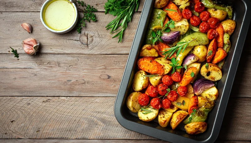 🥕 Légumes rôtis au four aux herbes maison