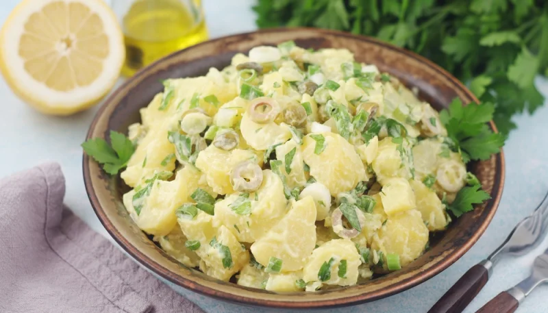 🥔🥗 Salade de pommes de terre au citron et herbes