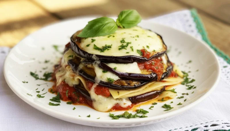 🍆 Gratin d’aubergines fondant au fromage