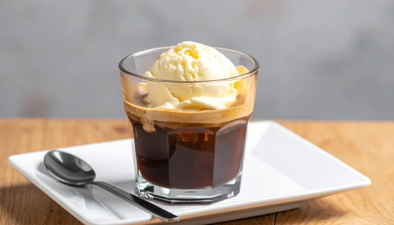 ☕🍨 Affogato café et glace vanille