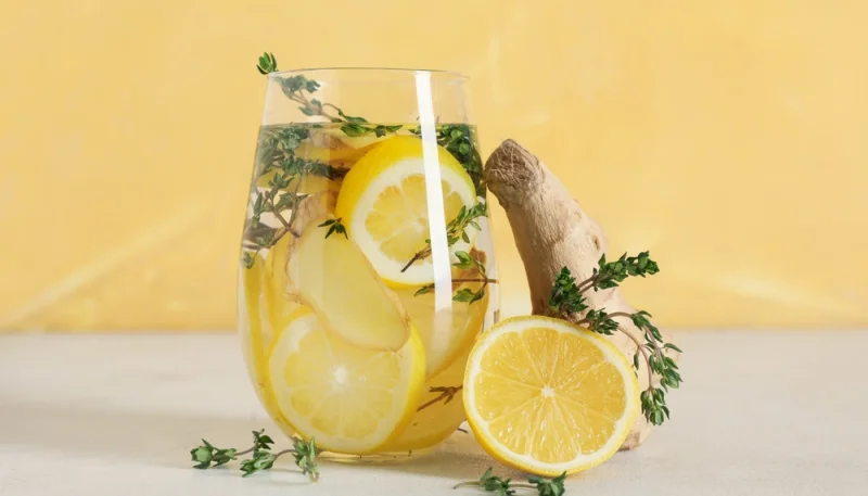 🍋 Infusion citron gingembre et thym