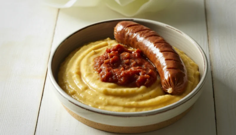 🌭 Saucisse grillée et purée maison onctueuse