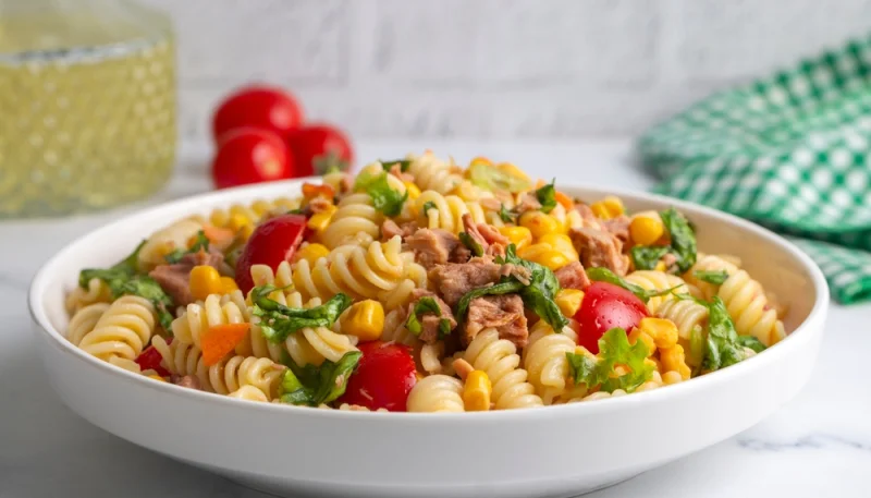 🥗🍝 Salade de pâtes au thon et légumes