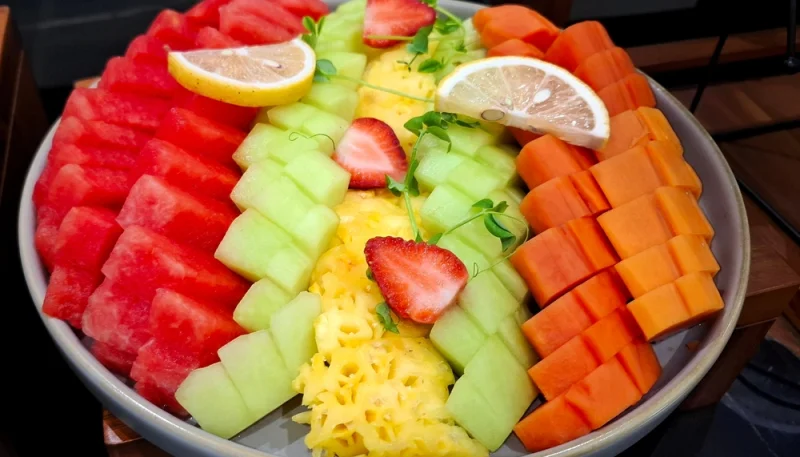 🍉 Salade de fruits frais colorée