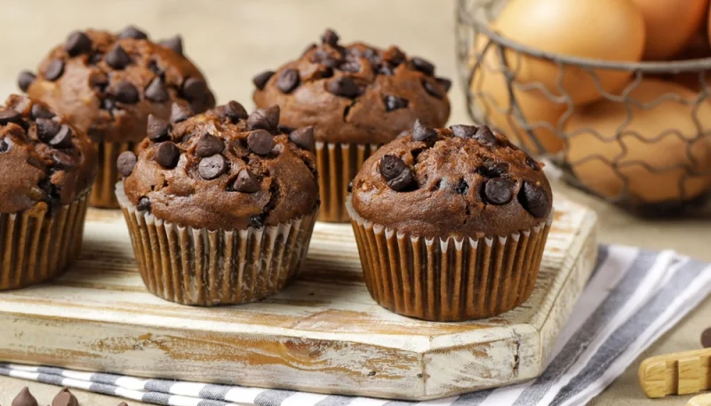 🧁 Muffins au chocolat et pépites