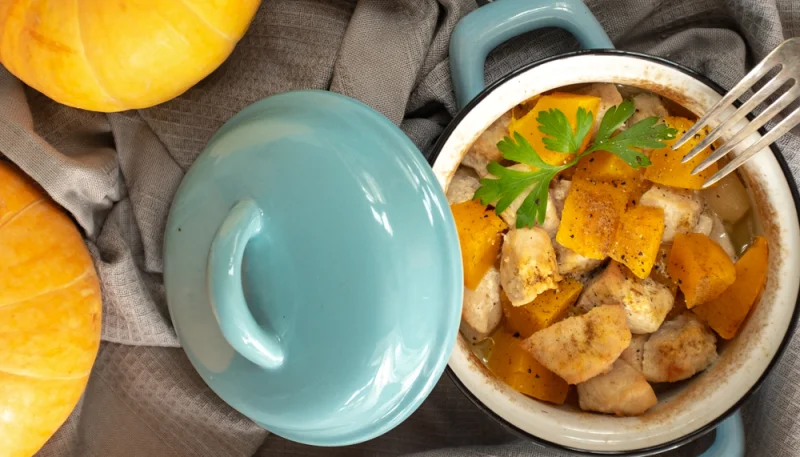 🎃 Poulet crémeux au potiron