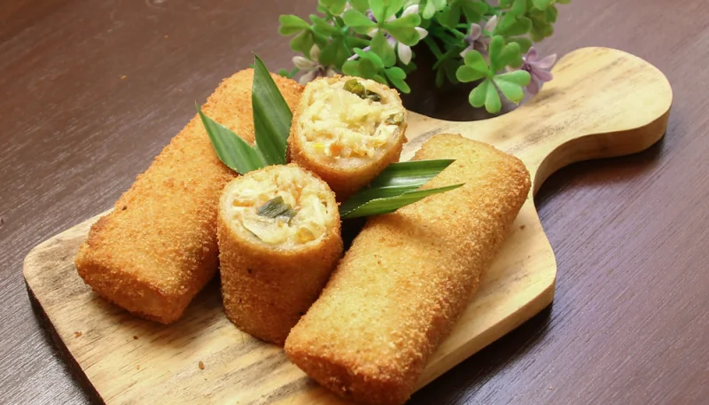 🥔 Croquettes de pommes de terre au poulet et fromage