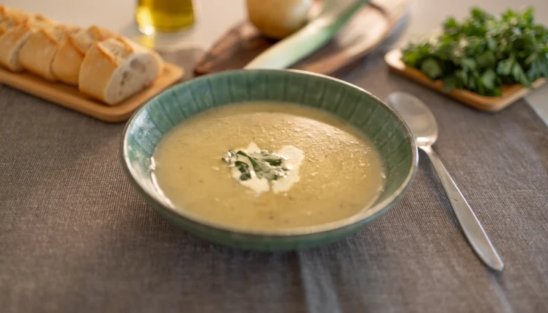 🥣 Soupe crémeuse aux poireaux