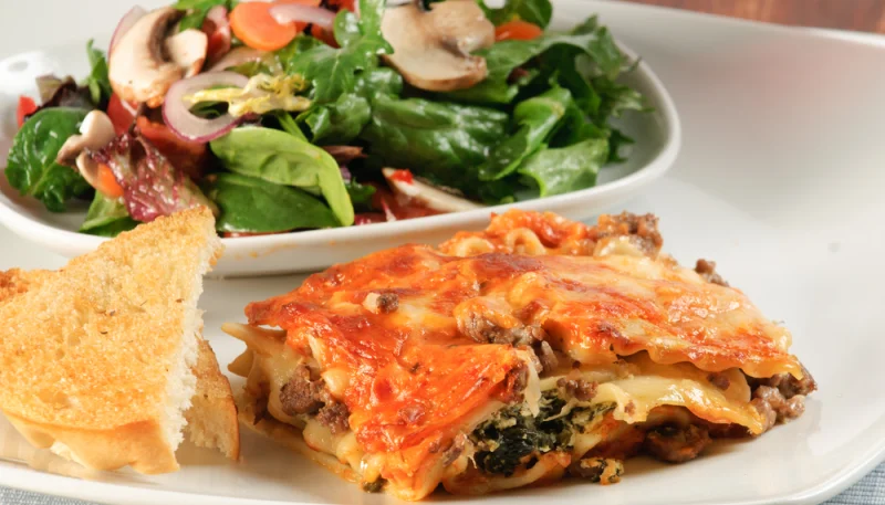 🤍 Lasagnes blanches gourmandes au bœuf et épinards