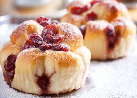 Muffins aux framboises