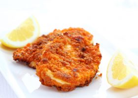 Escalopes de veau panées