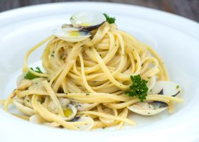 Spaghetti aux palourdes