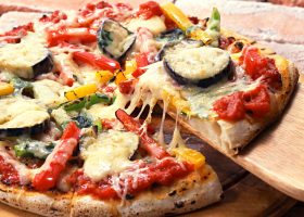 Pizza aux légumes