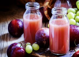 Smoothie prunes et raisin