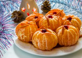 Mandarines au caramel