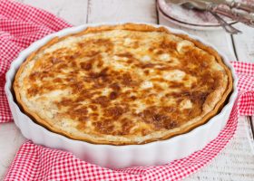 Quiche aux quatre fromages