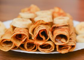 Crêpes chocolat-banane