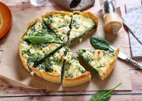 Quiche ricotta épinards