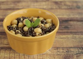 Salade de quinoa et pois chiches