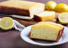 Cake au citron sans gluten