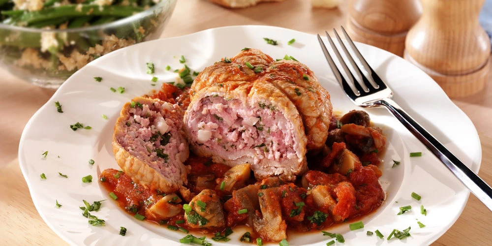 Paupiette De Veau Tomate Champignon Vin Blanc www.mesrecettesfaciles.fr