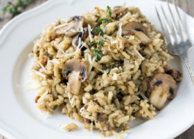Risotto aux champignons au Cookeo