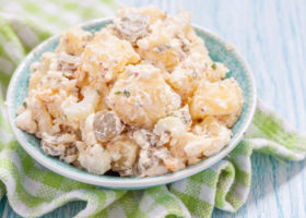 Salade de pommes de terre au thon
